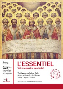 L'Essentiel Unité pastorale Sainte-Claire
